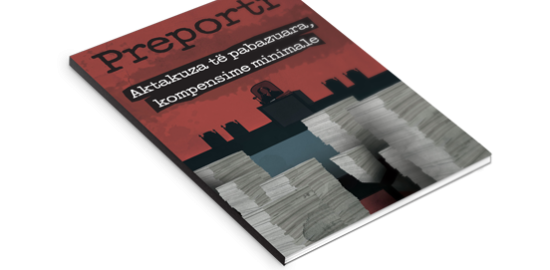 Aktakuza të pabazuara, kompensime minimale