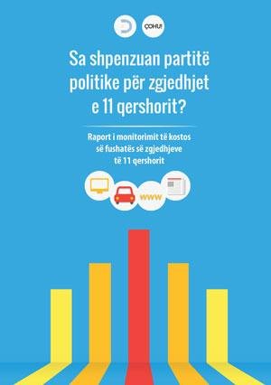 Sa shpenzuan partitë politike për zgjedhjet e 11 qershorit?