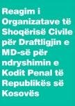 Reagim i Organizatave të Shoqërisë Civile për Draftligjin e MD-së për ndryshimin e Kodit Penal të Republikës së Kosovës